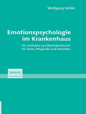 cover image of Emotionspsychologie im Krankenhaus